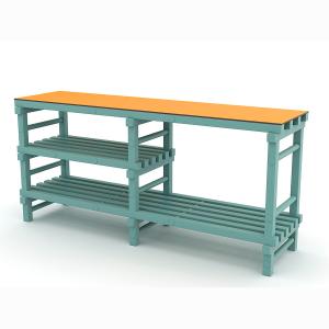 Купить Стол для бассейна, жесткий ПВХ, 1988х554х920 мм в Белорецке 