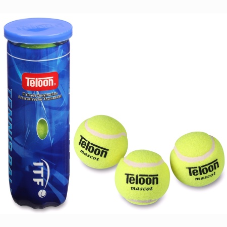 Купить Мяч для большого тенниса Teloon 616Т Р3  (3 шт) в Белорецке 