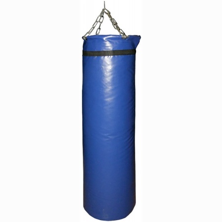 Купить Мешок боксерский SM 40кг на цепи (армированный PVC)  Синий в Белорецке 