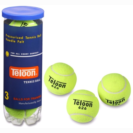 Купить Мяч для большого тенниса Teloon 626Т Р3  (3 шт) в Белорецке 