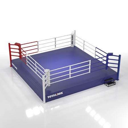 Купить Ринг боксерский Totalbox на помосте 0,5 м, 7х7м, 6х6м. в Белорецке 
