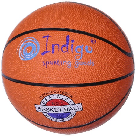 Купить Мяч баскетбольный Indigo №5 в Белорецке 