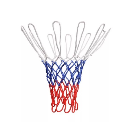Купить Сетка баскетбольная, Д 3,5 мм, «Триколор», цветная в Белорецке 
