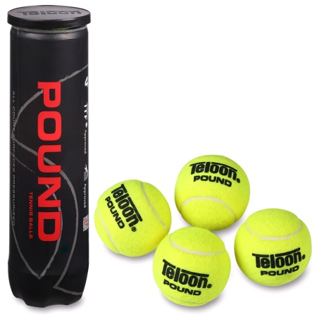 Купить Мяч для большого тенниса Teloon 828Т Р4  (4 шт) в Белорецке 