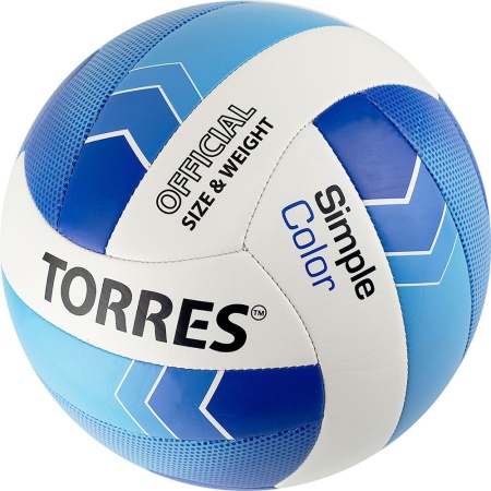 Купить Мяч волейбольный Torres Simple Color любительский р.5 в Белорецке 